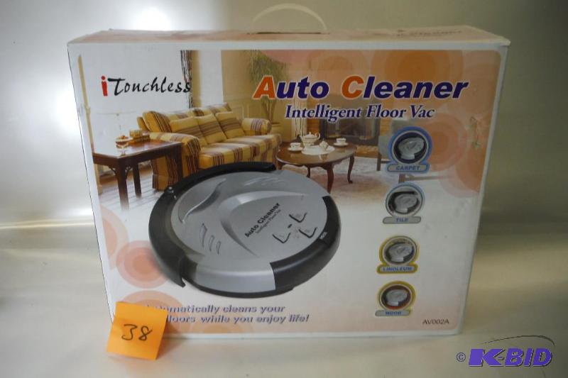 lot 38 image: iTouchless Robotic Intelligent Vacuum Cleaner PRO