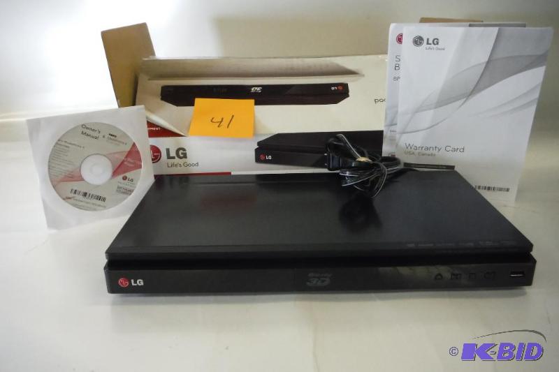 lot 41 image: LG Electronics BP530 3D Blu-ray Disc Player with Wi-Fi