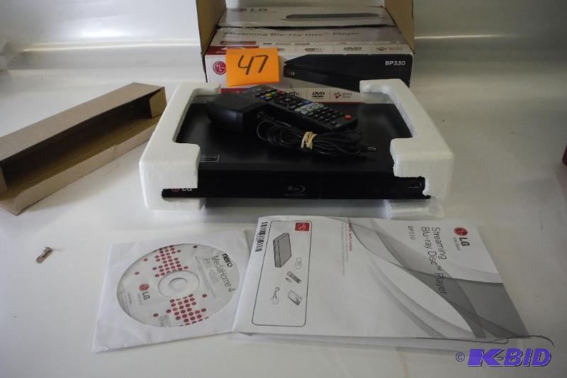 lot 47 image: LG Electronics BP330 Blu-ray Disc Player with Wi-Fi