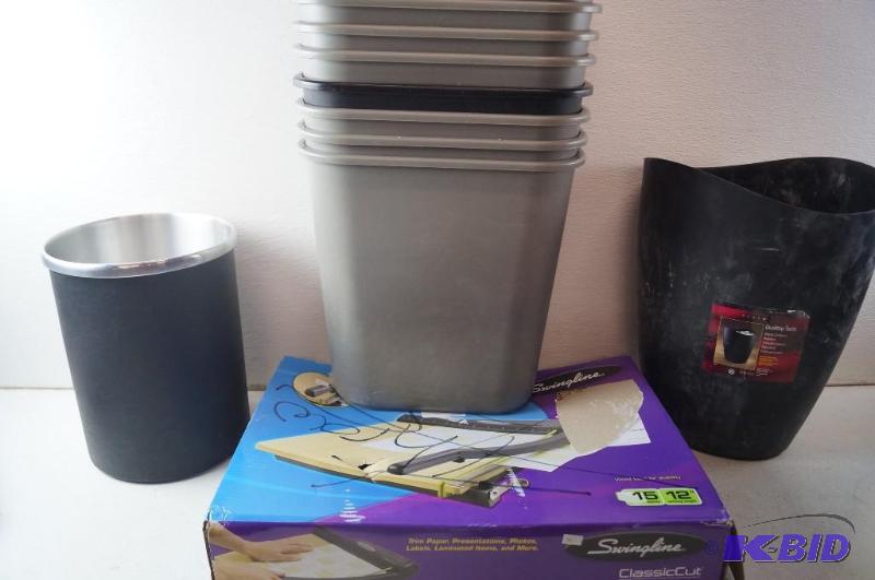 wastebaskets
