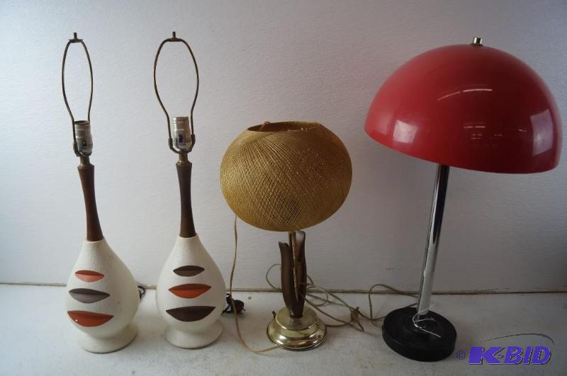 midcentury lamps