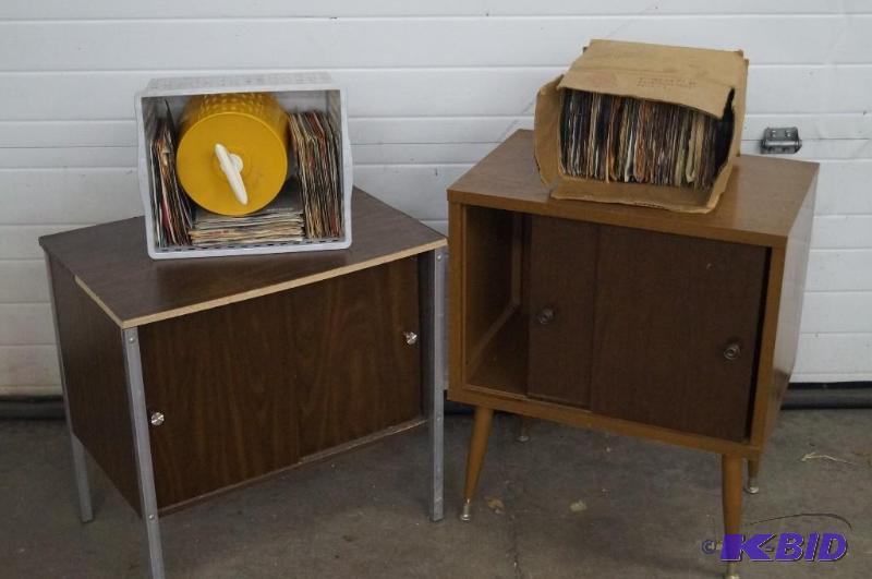 Vintage 45 records