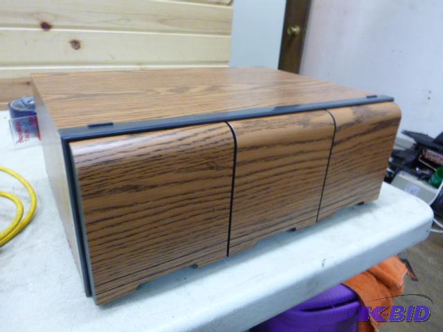 lot 115 image: 3 Drawer CD Holder...