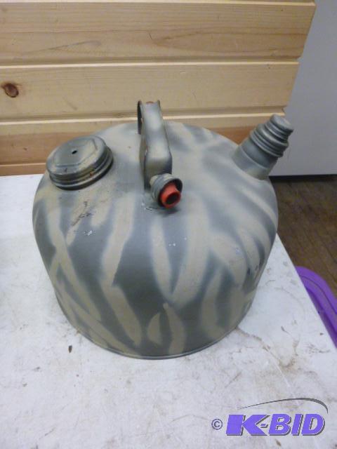 lot 135 image: Camoflauge&nbspGas Can...