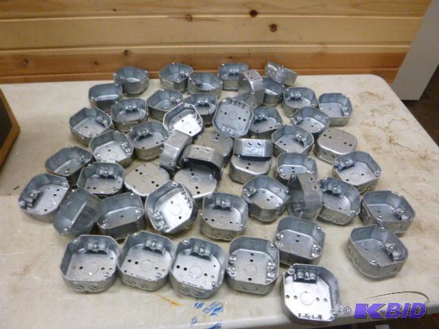 lot 154 image: Large Lot of Electrical Boxes...