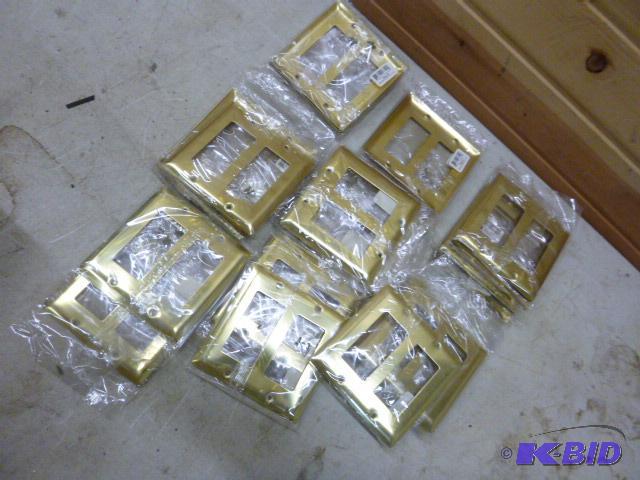 lot 155 image: Lot of Brass Face Plates...