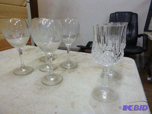 lot 172 image: Miscellaneous Wine Glasses...