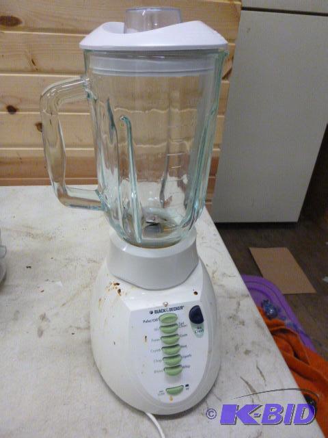 lot 177 image: Black & Decker Blender Tested and works....