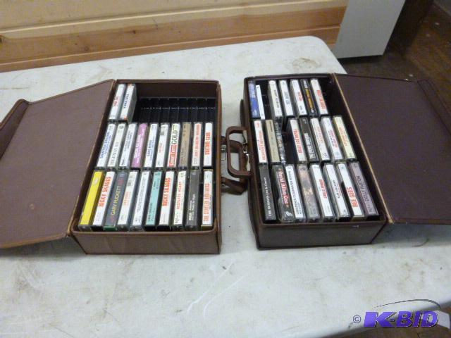 lot 182 image: Two Cases of Miscellaneous Cassette Tapes...