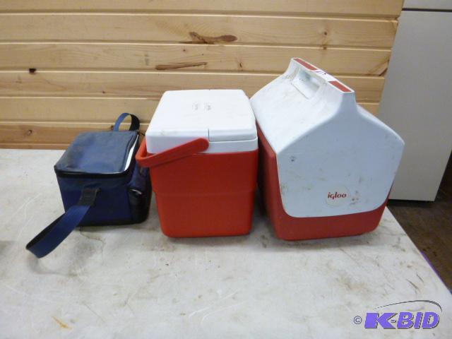 lot 184 image: Three Coolers...