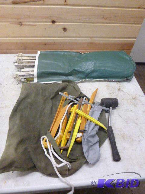 lot 198 image: Miscellaneous Tent Stakes...