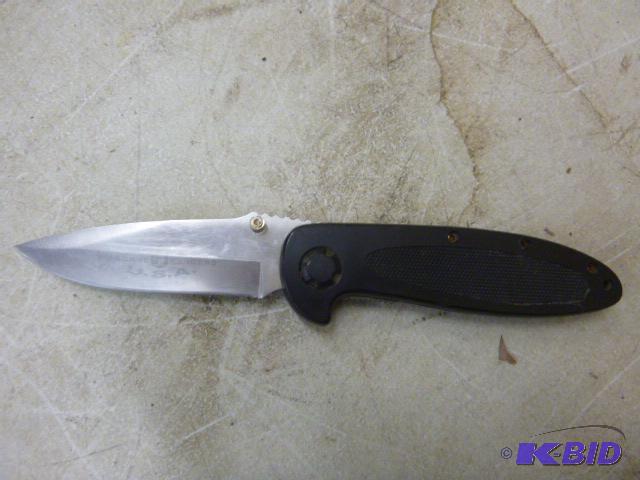 lot 55 image: 3 12" Lock Blade Knife...