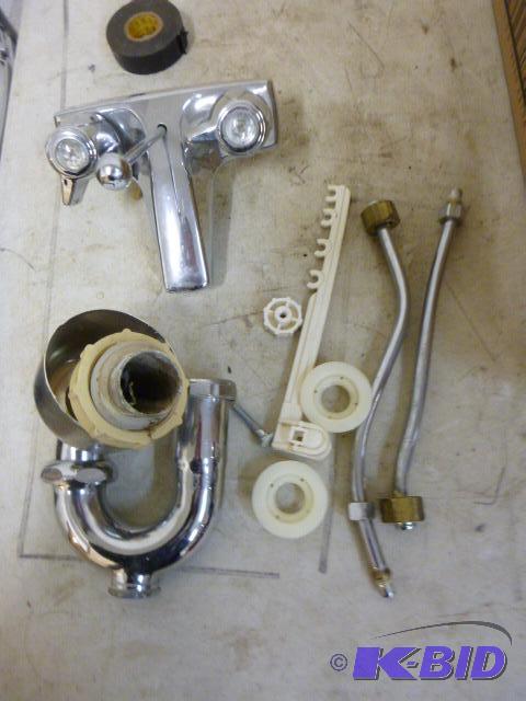 lot 59 image: Faucet and Drain Parts...