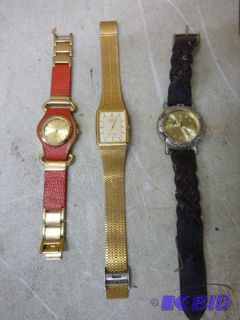 lot 60 image: Three Wrist Watches...