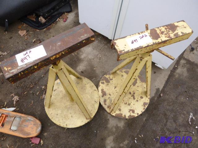 lot 97 image: Two Steel Stands...