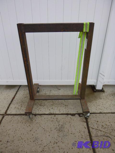 lot 99 image: Metal Stand on Casters...