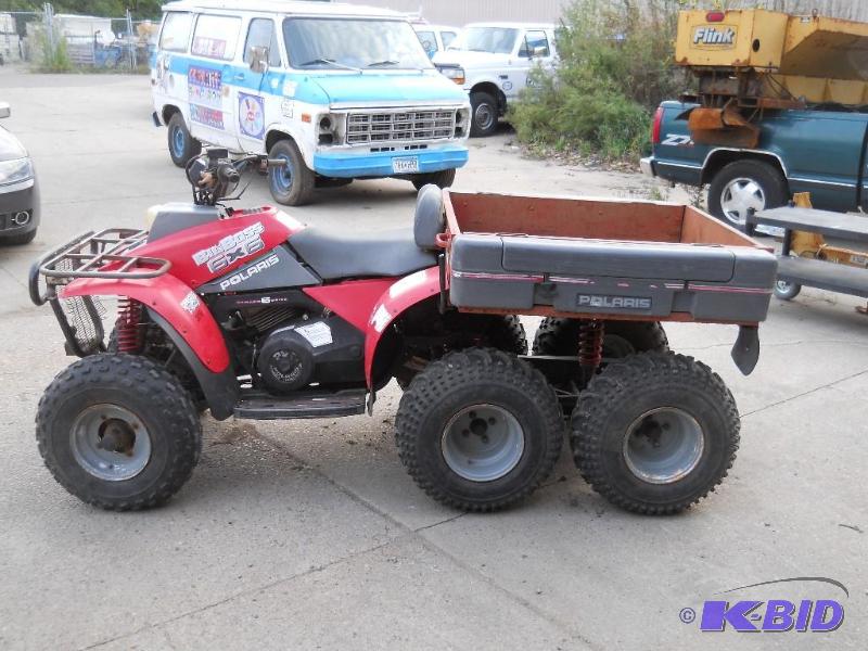 lot 6 image: 1999 Polaris Big Boss 6x6 ATV. NO RESERVE