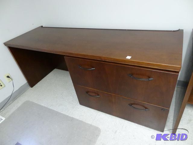 lot 100 image: Hayworth Credenza LateralDesk. 2 Lateral Dra...