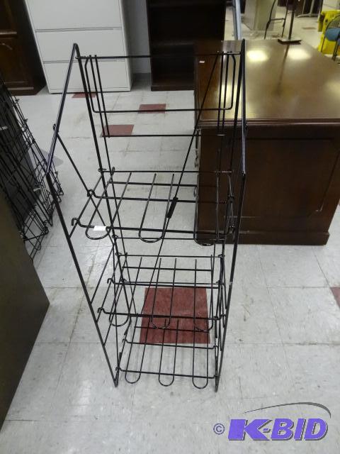 lot 105 image: Metal Fold up Shoe Rack. Can be used in Other...
