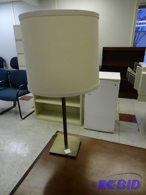 lot 124 image: Metal Framed Desk Lamp....