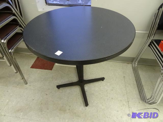 lot 144 image: 30" Metal Framed Table...