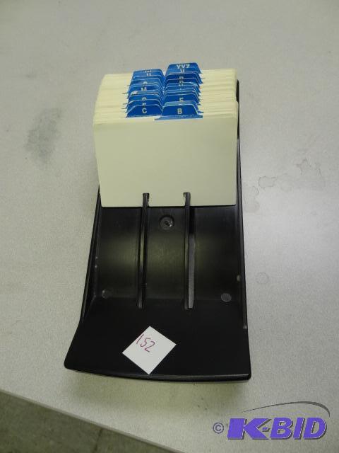 lot 152 image: Rolodex...