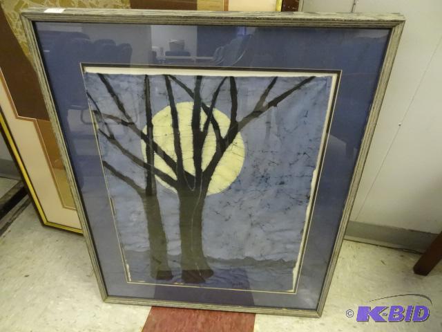 lot 199 image: Framed Art Print 26 X 32...