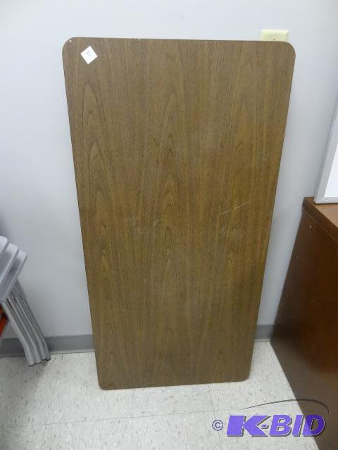 lot 21 image: 24 X 48 Folding Table...
