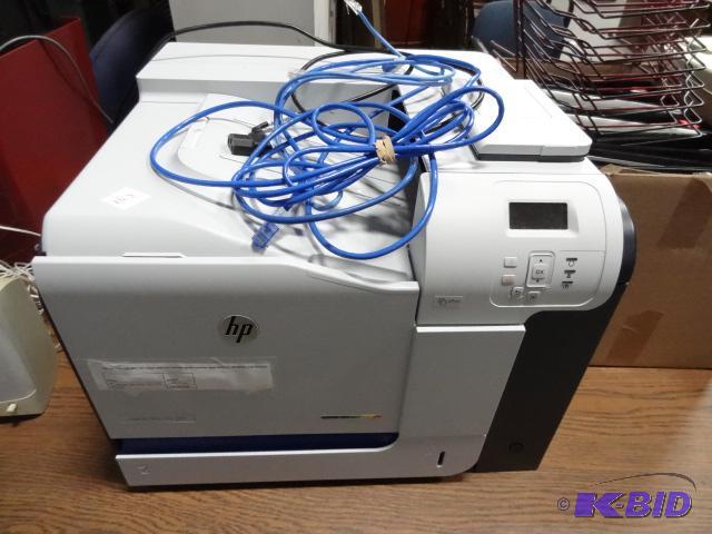 lot 243 image: HP Laser Jet 500 Color M551 Printer...
