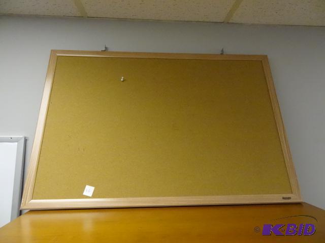 lot 46 image: 36 X 24 Cork Board...