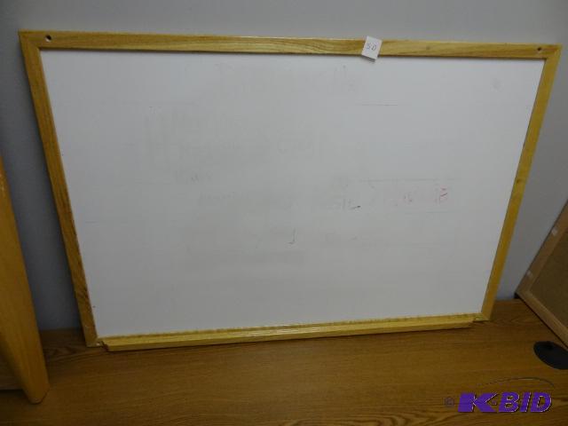 lot 50 image: 36 X 24 White Board...