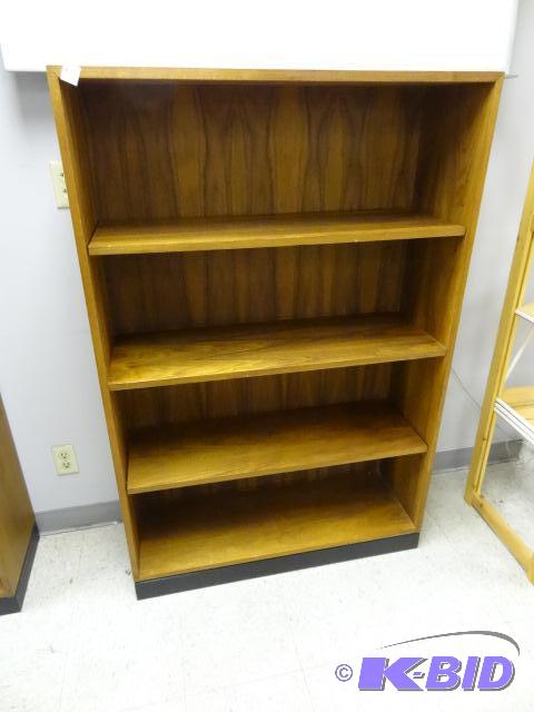 lot 69 image: Wood Book Shelf 36 X 12 X 55...
