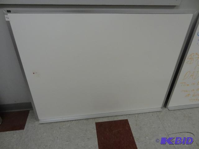 lot 82 image: 48 X 36 White Board...