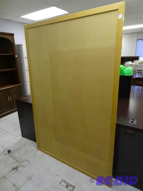 lot 86 image: 72 X 48 Cork Board...