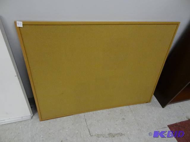 lot 87 image: 47 X 36 Cork Board...