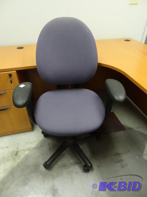 lot 92 image: Office Chair on Wheels...
