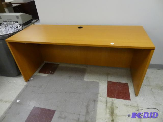 lot 94 image: Laminate Desk. 66 X 24 X 30...