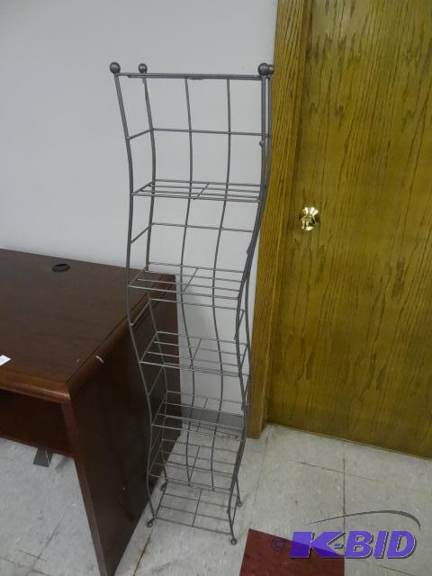 lot 98 image: Metal Shelf Unit. 11 X 6 X 53...