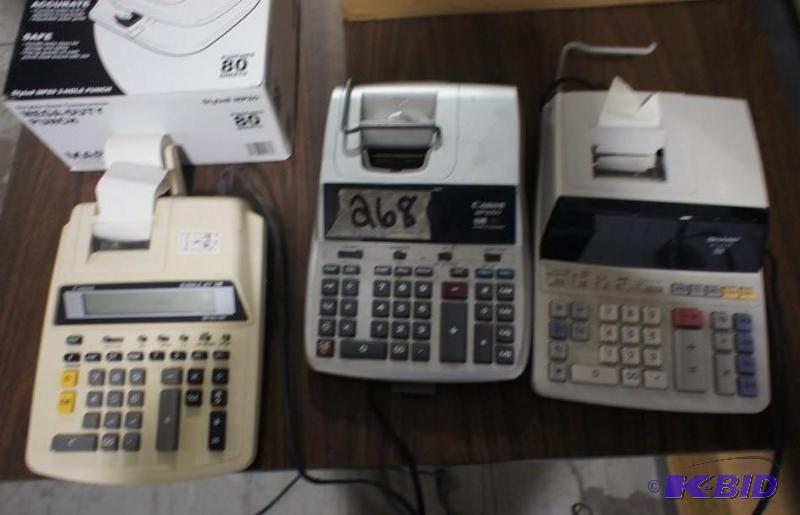 3 Price Calculators (2 are canon &amp 1 Shar...