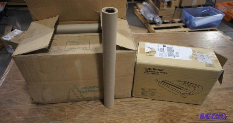 Tube Mailers &amp Martin-Yale 1628 Desktop E...