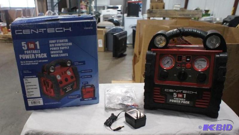lot 11 image: Cen-Tech 5n1 Portable Power Pack, Jump&nbsps...
