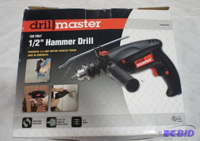 drill master hammer drill