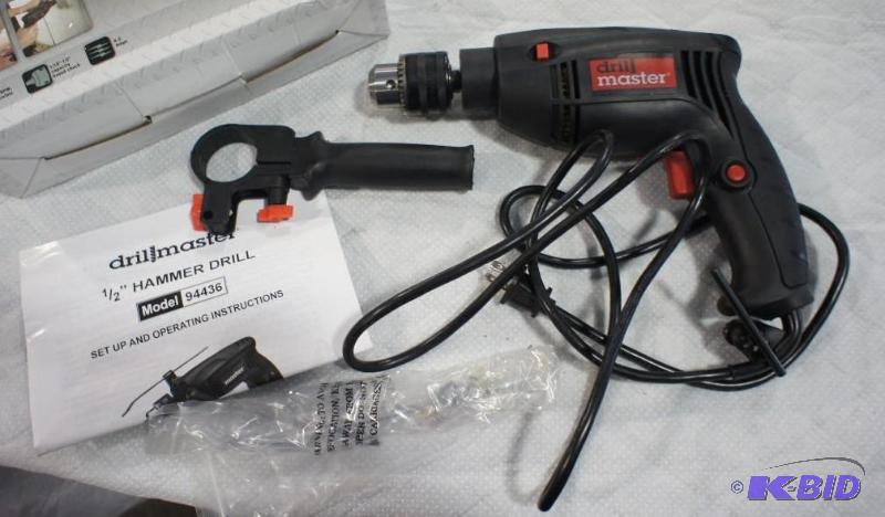 drill master hammer drill