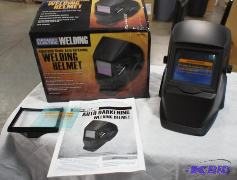lot 31 image: NEW Chicago Electric Adjustable Shade Welding...