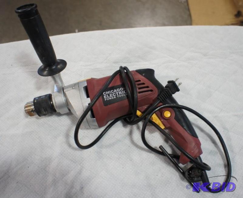 lot 41 image: Chicago Electric 12" Variable Speed Rev...