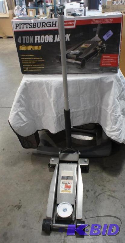 lot 5 image: Pittsburgh Automotive 4 ton floor jack with r...