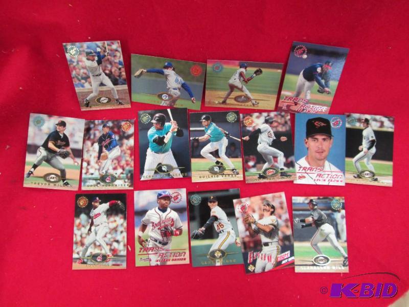 lot 103 image: Qty 16 TSC cards Florida Marlins Terry Pendle...