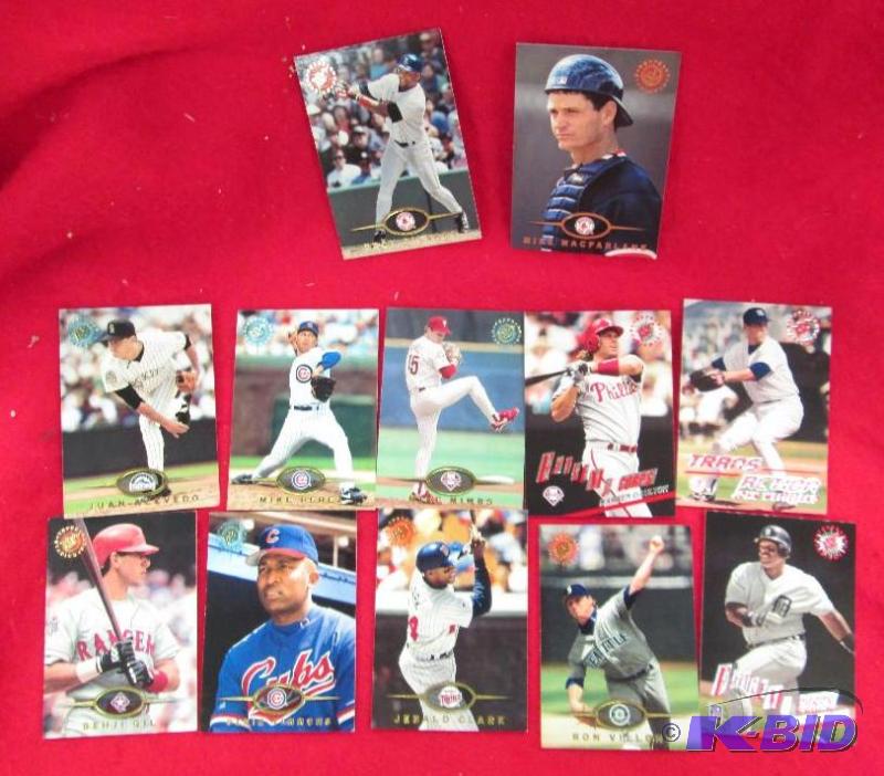 lot 105 image: Qty 12 TSC cards Rangers Benji Gil- Seattle M...
