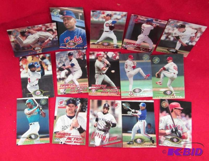 lot 109 image: Qty 15 TSC cards Rockies Kevin Ritz, Juan Ace...