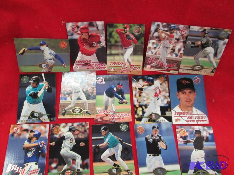 lot 110 image: Qty 15 TSC cards Marlins Terry Pendleton, and...